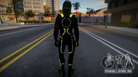 Tron Legacy Player - Yellow para GTA San Andreas