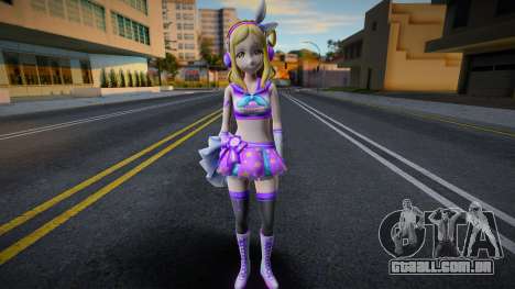 Love Live skin 26 para GTA San Andreas