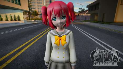 Love Live skin 14 para GTA San Andreas