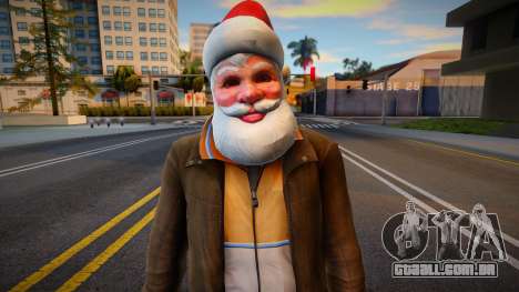 Niko Bellic Santa Mask para GTA San Andreas
