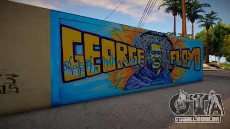 George Floyd Mural para GTA San Andreas