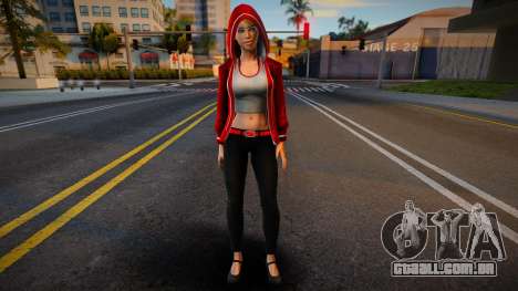 Harley Quinn Hoody 5 para GTA San Andreas
