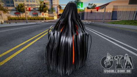 Very Very Long Black Hair para GTA San Andreas