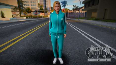 DOA Tina Armstrong Fashion Casual Squid Game N16 para GTA San Andreas