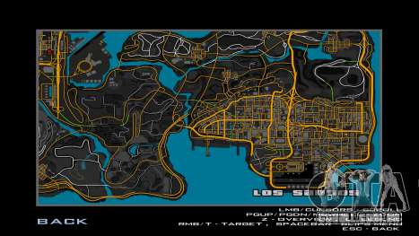 Orange Map (GTA IV Style) para GTA San Andreas