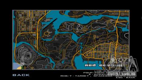 Orange Map (GTA IV Style) para GTA San Andreas