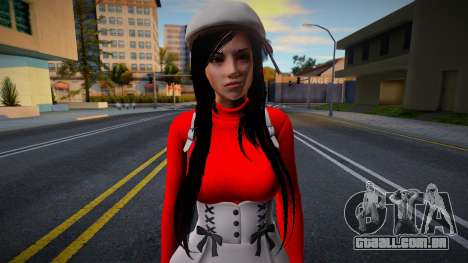 Monki Red Dress 2 para GTA San Andreas