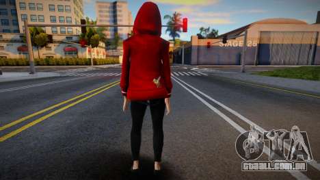 Harley Quinn Hoody 2 para GTA San Andreas