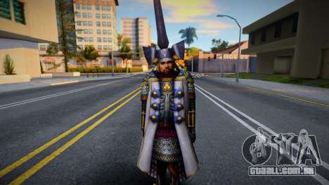 Ieyasu Tokugawa (Samurai Warriors) Skin para GTA San Andreas