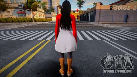 Monki Red Dress 3 para GTA San Andreas