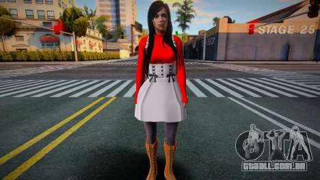 Monki Red Dress 3 para GTA San Andreas