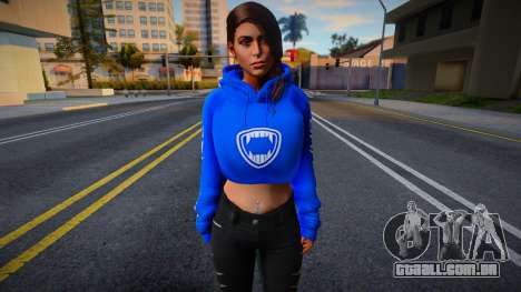 Lara Croft Fashion Casual - Los Santos Tuners 1 para GTA San Andreas