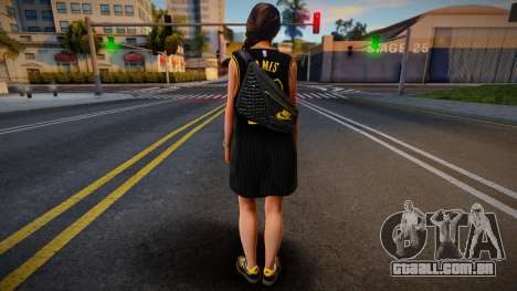 Lara Croft Fashion Casual - Los Angeles Lakers 3 para GTA San Andreas