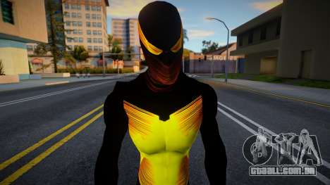 Spiderman Web Of Shadows - Black Fire Suit para GTA San Andreas