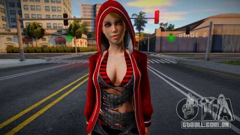 Harley Quinn Hoody 2 para GTA San Andreas