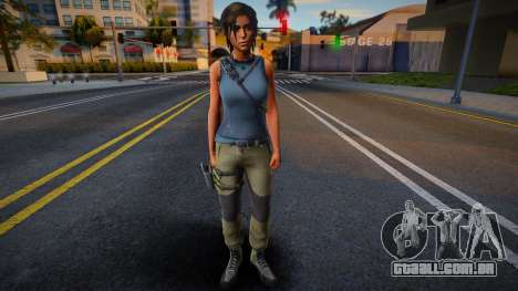 Lara Croft Default para GTA San Andreas