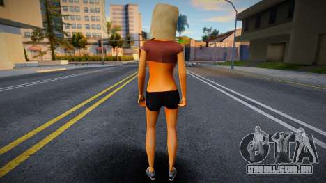 Menina Beatard 2 para GTA San Andreas