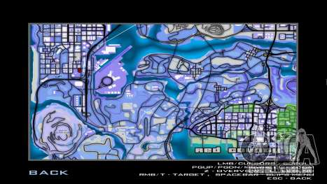 Blue map para GTA San Andreas