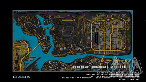 Orange Map (GTA IV Style) para GTA San Andreas