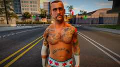 Cm Punk WWE13 para GTA San Andreas