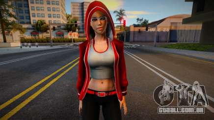 Harley Quinn Hoody 5 para GTA San Andreas