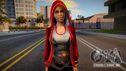 Harley Quinn Hoody 4 para GTA San Andreas