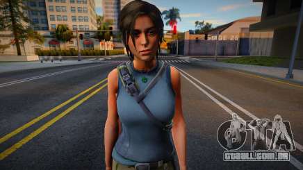 Lara Croft Default para GTA San Andreas