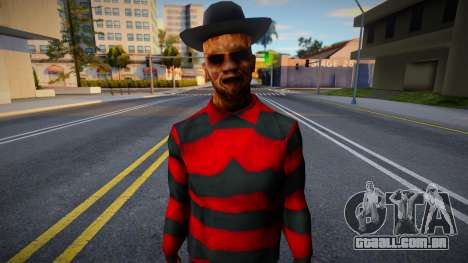 Freddy Krueger LQ para GTA San Andreas