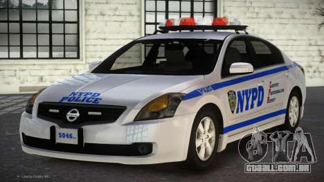 Nissan Altima NYPD (ELS) para GTA 4