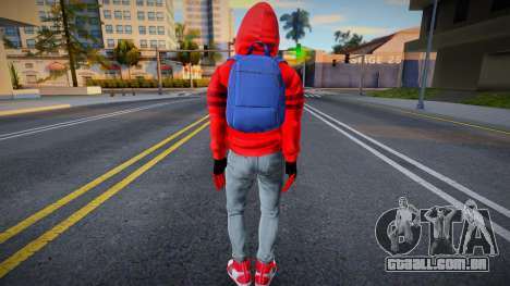 Miles Morales Street Wear - MUA 3 para GTA San Andreas