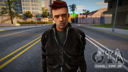 Skin of Claude Speed GTA Trilogy San Andreas V1 para GTA San Andreas