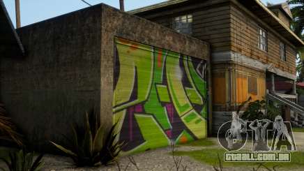 Graffiti for CJs Garage door para GTA San Andreas Definitive Edition