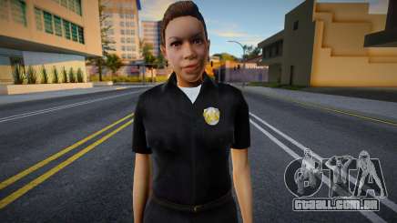 HD Girl Police 1 para GTA San Andreas