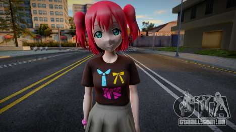 Love Live - Tshirt 39 para GTA San Andreas