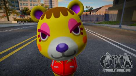 Animal Crossing - Tammy para GTA San Andreas