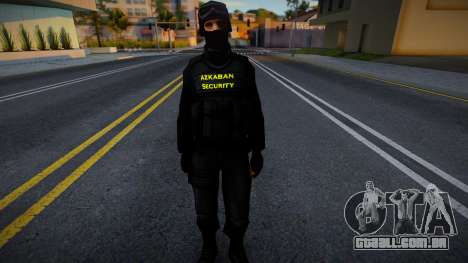 Azkaban Security Tactical Uniform 1 para GTA San Andreas