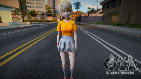 Love Live - Tshirt 107 para GTA San Andreas