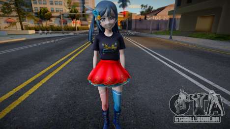 Love Live - Tshirt 113 para GTA San Andreas