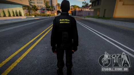 Azkaban Security Tactical Uniform 1 para GTA San Andreas