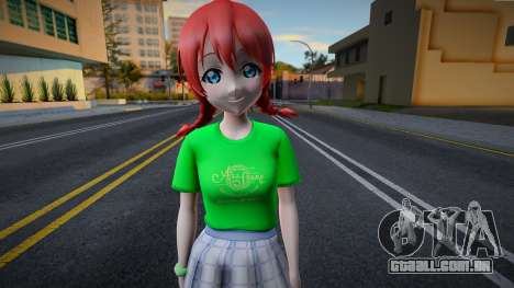 Love Live - Tshirt 105 para GTA San Andreas