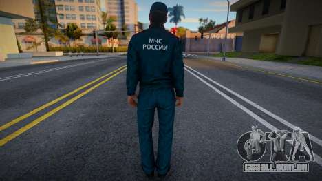 Motorista do Ministério de Emergência para GTA San Andreas