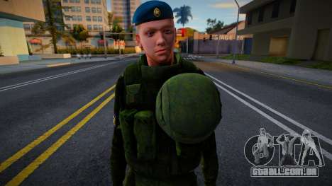 Tropas aéreas de uniforme para GTA San Andreas