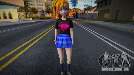 Love Live - Tshirt 127 para GTA San Andreas