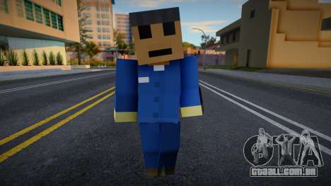 Patrick Fitzgerald from Minecraft 14 para GTA San Andreas