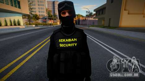 Azkaban Security Tactical Uniform 1 para GTA San Andreas