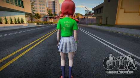 Love Live - Tshirt 105 para GTA San Andreas