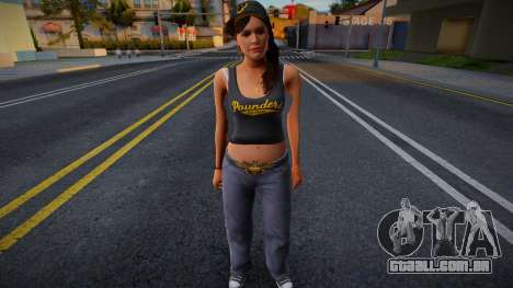 Vagos Girl from GTA V 3 para GTA San Andreas