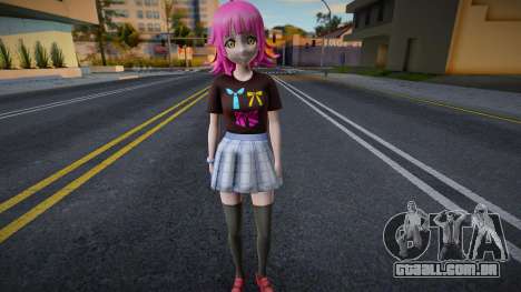 Love Live - Tshirt 40 para GTA San Andreas