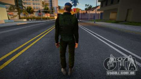 Tropas aéreas de uniforme para GTA San Andreas