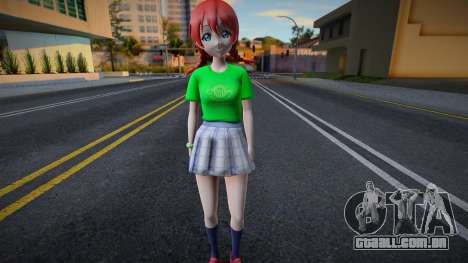 Love Live - Tshirt 105 para GTA San Andreas